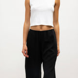 Leset - Pointelle Sleeveless Crew