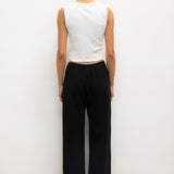 Leset - Pointelle Sleeveless Crew