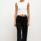 Leset - Pointelle Sleeveless Crew