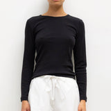 Leset - Pointelle Slim Fit Long Sleeve