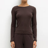 Leset - Pointelle Slim Fit Long Sleeve