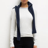 Leset - Pointelle Slim Fit Long Sleeve