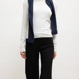 Leset - Pointelle Slim Fit Long Sleeve