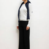 Leset - Pointelle Slim Fit Long Sleeve