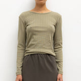 Leset - Pointelle Slim Fit Long Sleeve