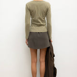 Leset - Pointelle Slim Fit Long Sleeve