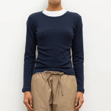 Leset - Pointelle Slim Fit Long Sleeve