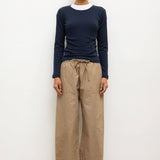 Leset - Pointelle Slim Fit Long Sleeve