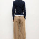 Leset - Pointelle Slim Fit Long Sleeve