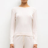 Leset - Pointelle Slim Fit Long Sleeve