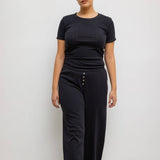 Leset - Pointelle Slim Fit Tee