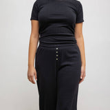 Leset - Pointelle Slim Fit Tee