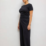 Leset - Pointelle Slim Fit Tee