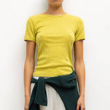 Leset - Pointelle Slim Fit Tee