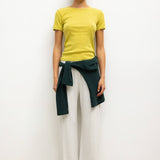 Leset - Pointelle Slim Fit Tee