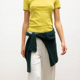 Leset - Pointelle Slim Fit Tee