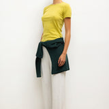 Leset - Pointelle Slim Fit Tee