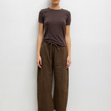 Leset - Pointelle Slim Fit Tee