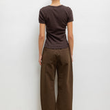 Leset - Pointelle Slim Fit Tee