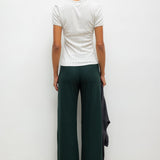 Leset - Pointelle Slim Fit Tee