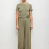 Leset - Pointelle Slim Fit Tee