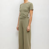 Leset - Pointelle Slim Fit Tee