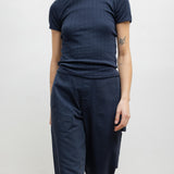 Leset - Pointelle Slim Fit Tee