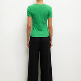 Leset - Pointelle Slim Fit Tee