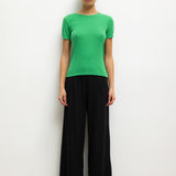 Leset - Pointelle Slim Fit Tee