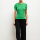 Leset - Pointelle Slim Fit Tee