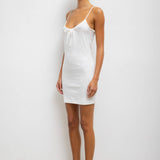 Leset - Pointelle Tie Front Dress