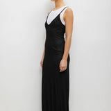 Leset - Rozzi V Neck Muscle Maxi Dress