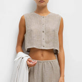 Leset - Stella Crewneck Vest