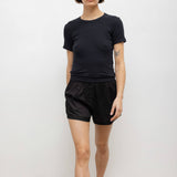 Leset - Pointelle Slim Fit Tee