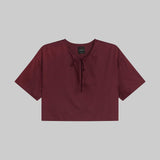 Leset - Yoko Short Sleeve Tie Top