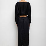 Leset - Yoko Long Sleeve Blouson Top