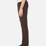 FRAME - L'Homme Slim Brushed Twill -- Garage Dark Brown