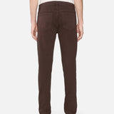 FRAME - L'Homme Slim Brushed Twill -- Garage Dark Brown
