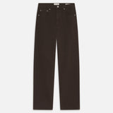 FRAME - The Straight Jean -- Dark Brown