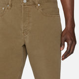 FRAME - Relaxed Short Raw Hem -- Light Brown
