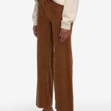 FRAME - Le Slim Palazzo Modernist Pocket Corduroy -- Maple Brown