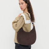 Loeffler Randall - Morgan Brown Suede Shoulder Bag