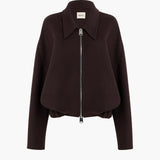 Khaite - Odin Jacket in Dark Brown