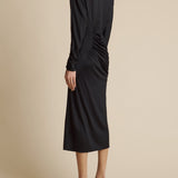 The Oron Dress in Black