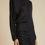The Oron Dress in Black