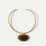 Veronica Beard - Dakota Brown Agate Necklace