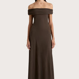 Faithfull - Sofie Maxi Dress Chocolate Brown - Final Sale