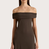 Faithfull - Sofie Maxi Dress Chocolate Brown - Final Sale