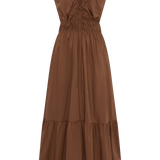 Faithfull - Hedda Maxi Dress Chestnut Brown