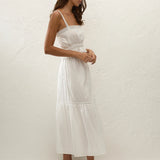 Faithfull - Venta Midi Skirt White